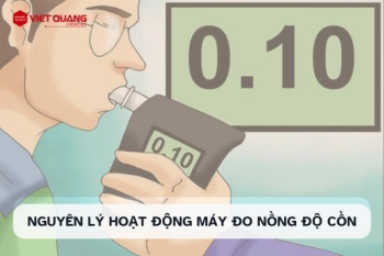 Nguyên lý hoạt động của máy đo nồng độ cồn